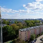Mini Penthouse With View In Lodz! Free Parking Lejlighed Łódź
