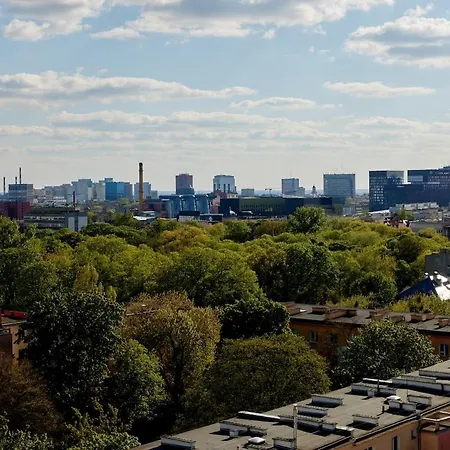 Mini Penthouse With View In Lodz! Free Parking Appartement