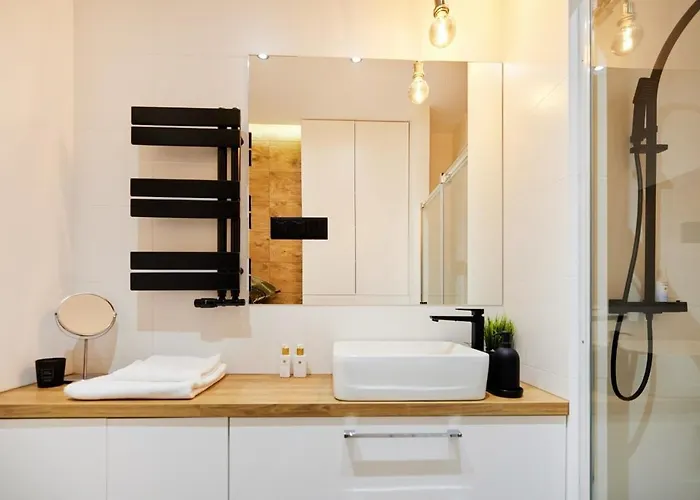 Lejlighed Mini Penthouse With View In Lodz! Free Parking