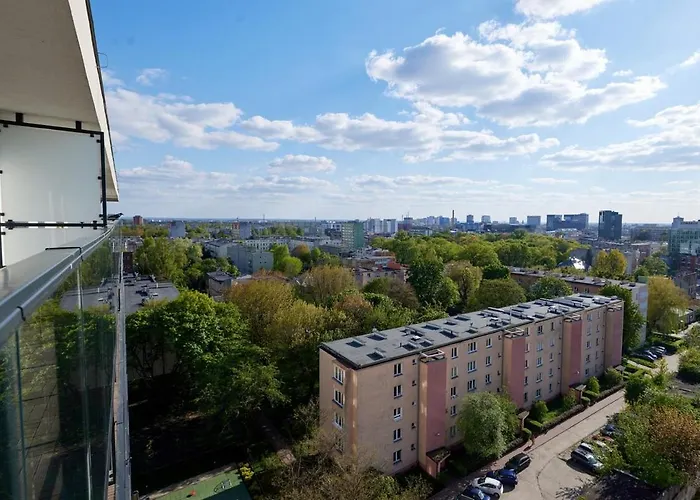 Mini Penthouse With View In Lodz! Free Parking Appartement Łódź
