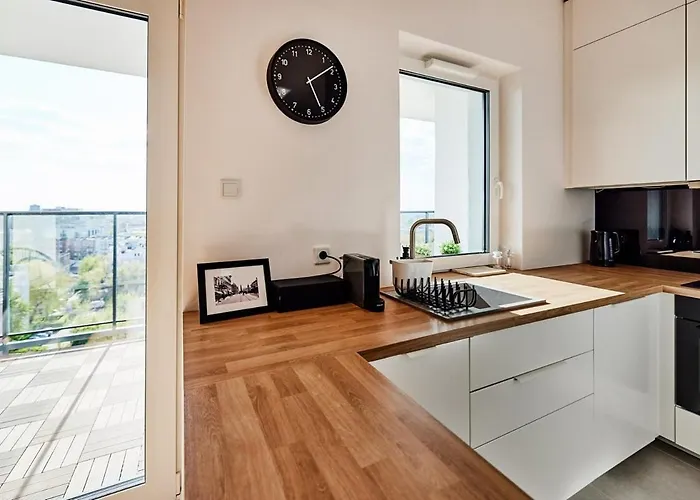 Appartement Mini Penthouse With View In Lodz! Free Parking *