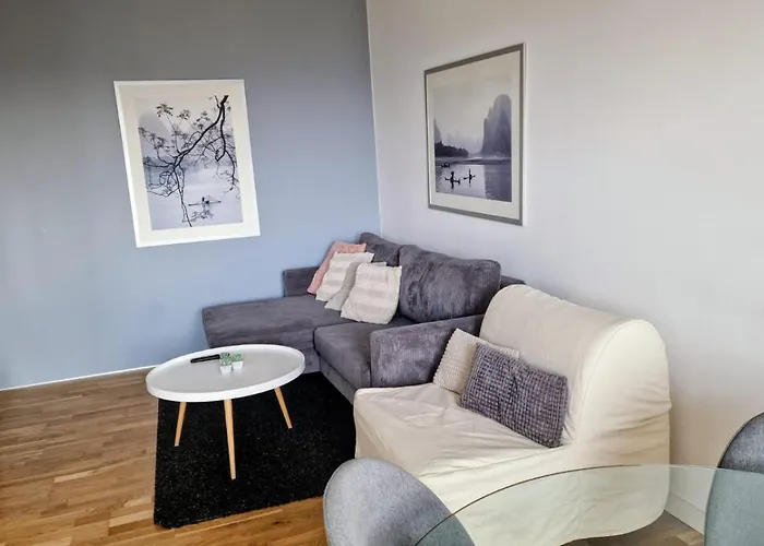 Lejlighed Mini Penthouse With View In Lodz! Free Parking *