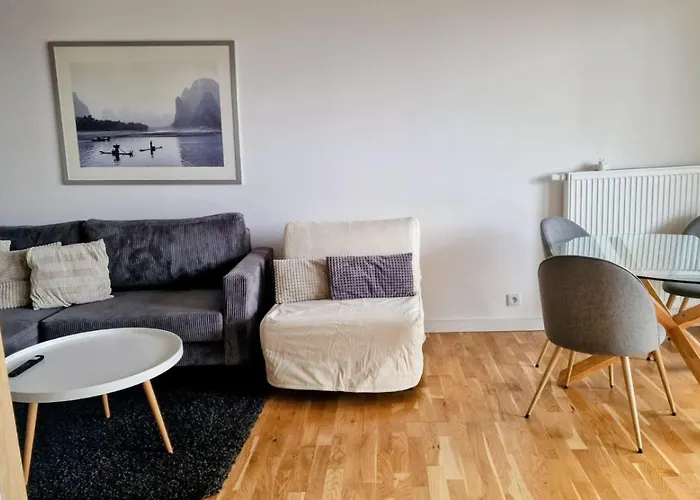 Mini Penthouse With View In Lodz! Free Parking Appartement