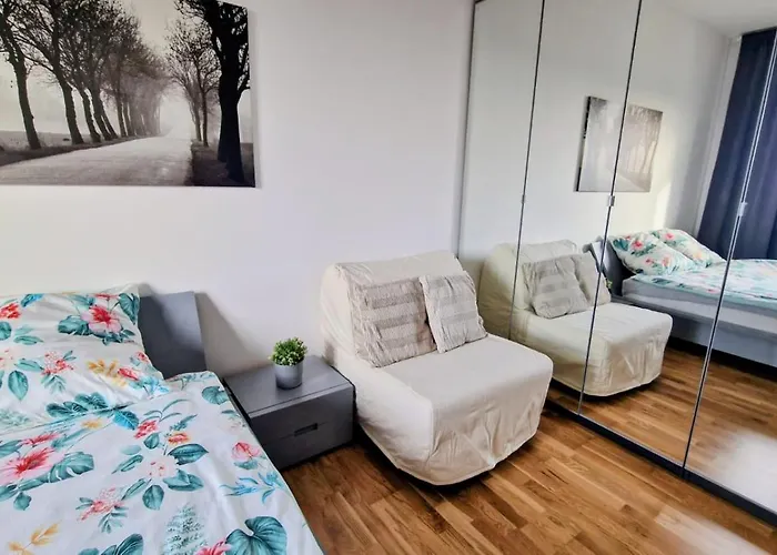 Mini Penthouse With View In Lodz! Free Parking Lejlighed *